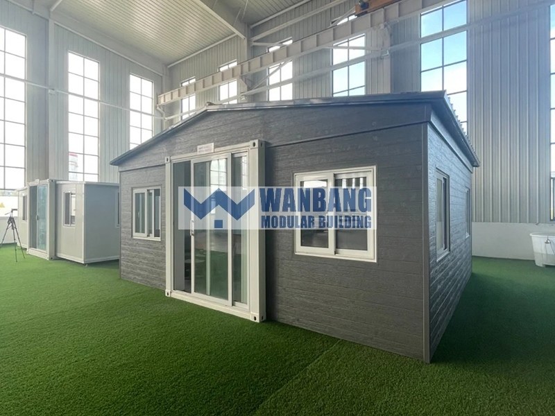Maison conteneur préfabriquée extensible mobile de 40 pieds